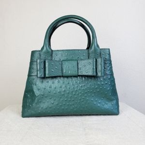Kate Spade Green Night Ostrich Purse WKRU2557